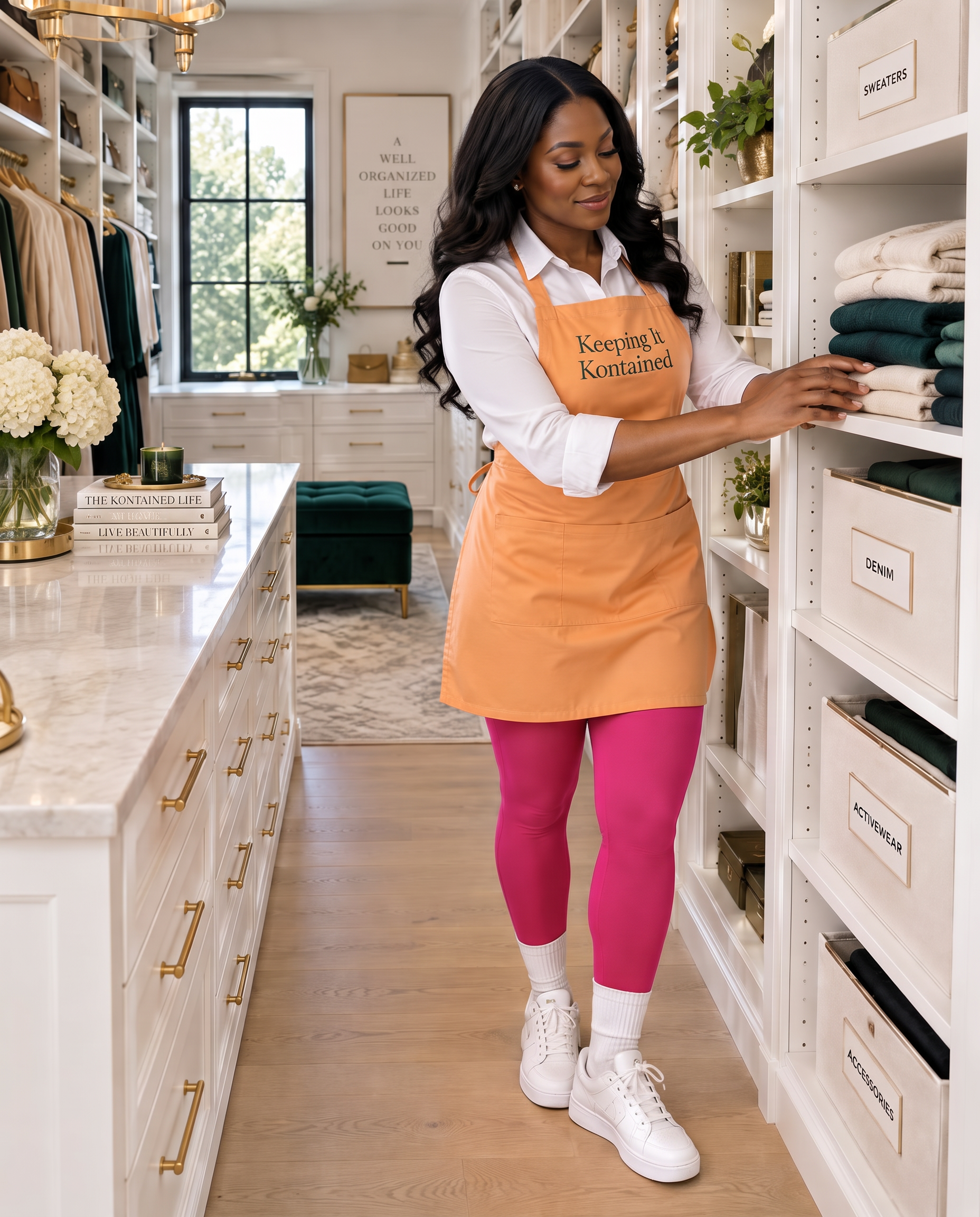 ORGANIZE, UNPACK + PACK TO SELL